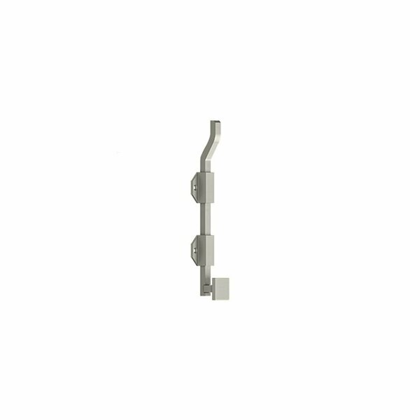 Deltana 10 Modern Offset Surface Bolt; Heavy Duty; Satin Nickel Finish FPGM1015